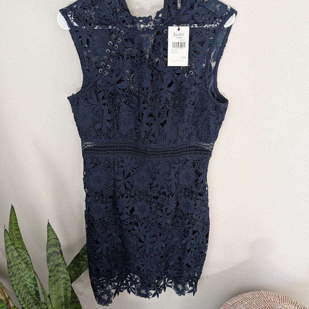 Bardot Lace Dress